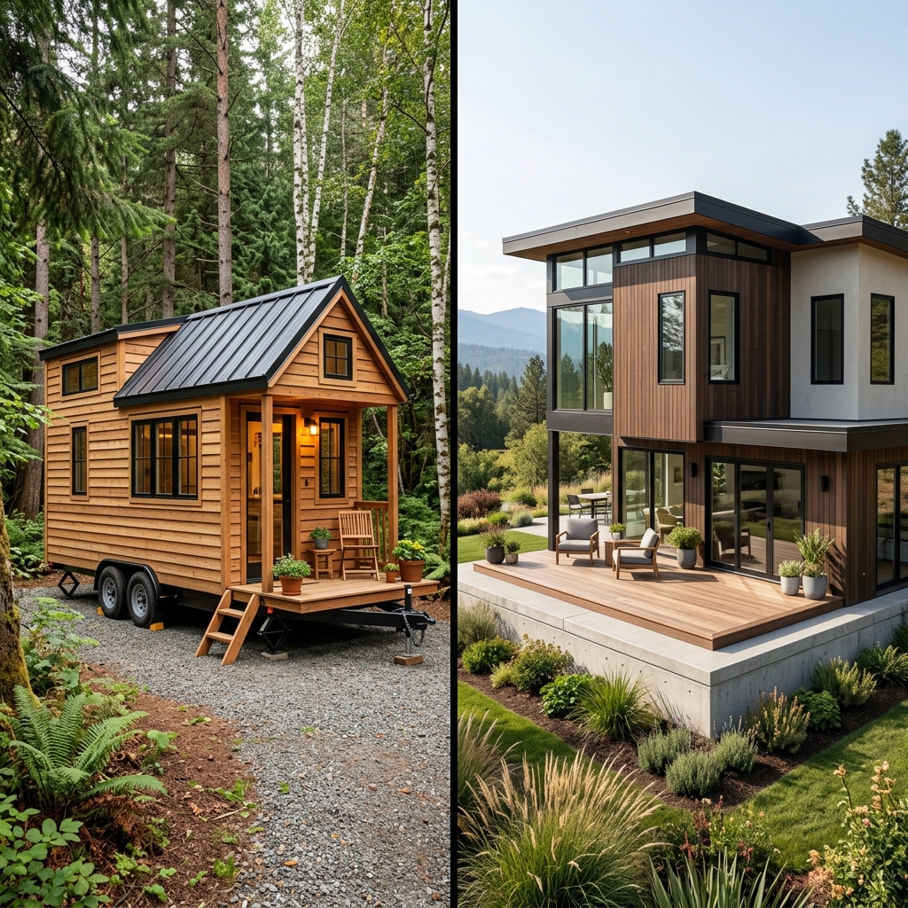 Tiny House mu, Prefabrik Ev mi? Hangisini Seçmelisiniz?